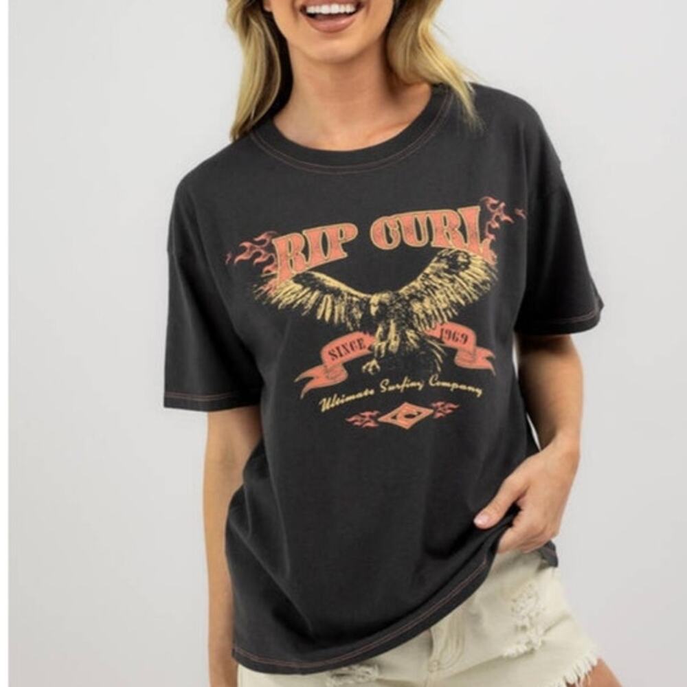 Rip Curl Ultimate Surf Relaxed Graphic T-Shirt size S - Picture 12 of 14